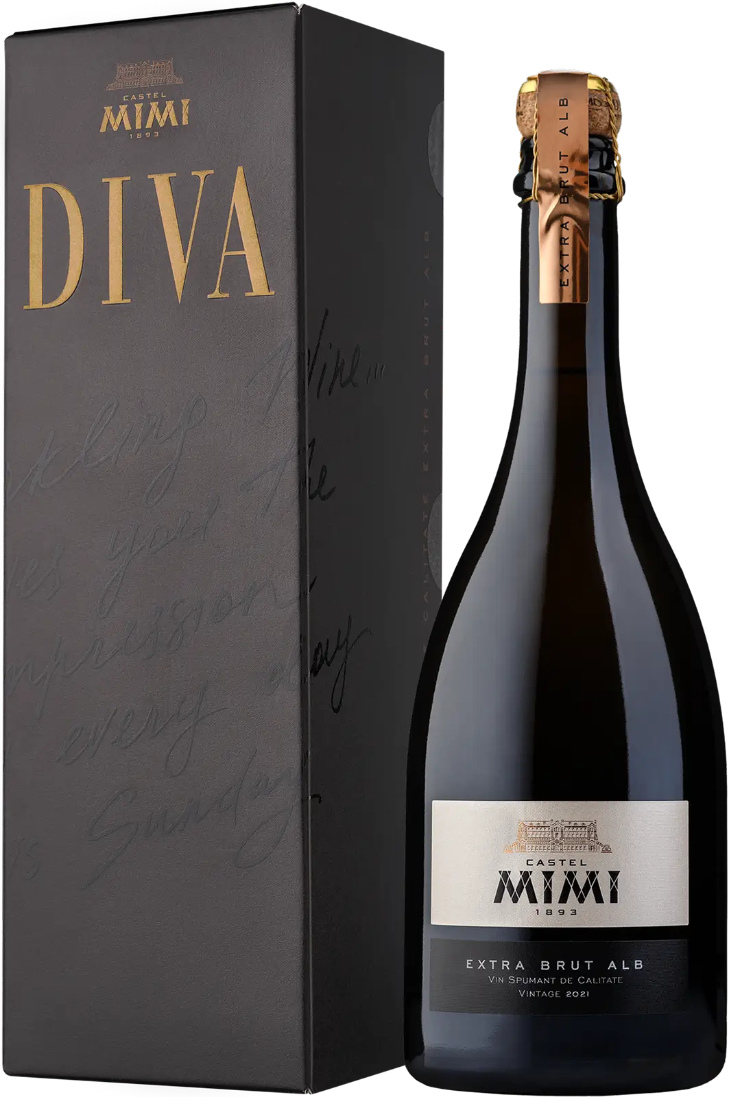 Spumant Diva Extra Brut Alb 14 luni